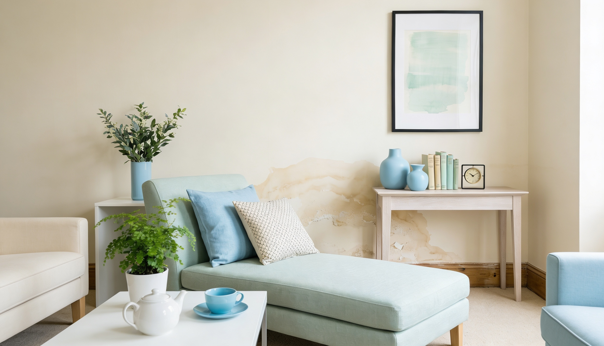 Daños por humedad en zócalo